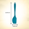 Mrs. Anderson’s Baking Silicone Spatula Scraper, Flexible and Non-Stick, Turquoise