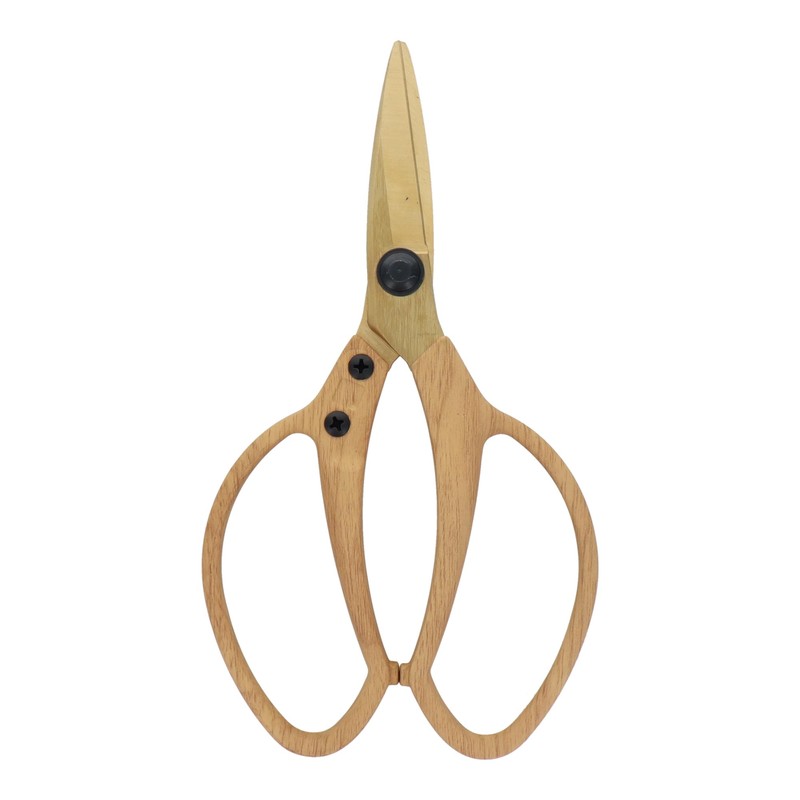 Sankyo Corporation sita Wood Style Titanium Coated Plant Shears A821
