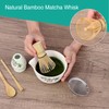 WVYNUYQP Matcha Whisk Set White, 6 Pcs Matcha Set Includes