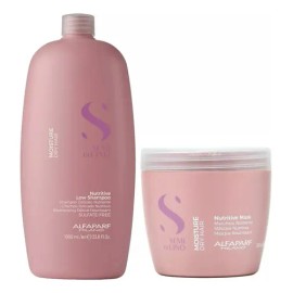 Shampoo  Mask Alfaparf Nutritive Cabello Seco Maltratado                                                                                              