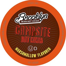 Brooklyn Beans Campsite Chocolate Mashmallow Hot Cocoa Pods, Compatible with 2.0 K-Cup Brewers, 40 Count