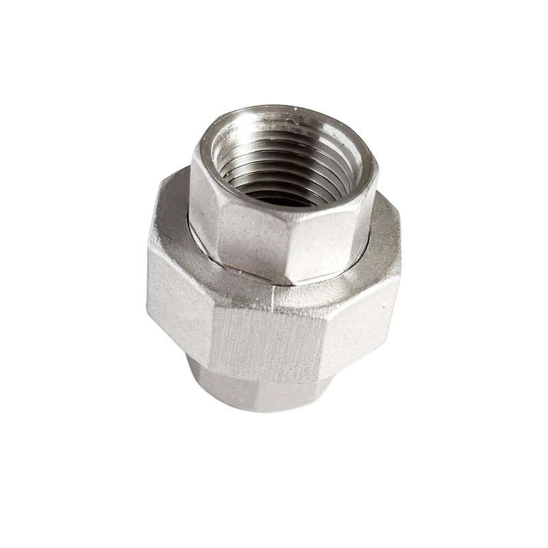 LOZOME 1/2" Union Pipe 304 Stainless Steel NPT Female Thread