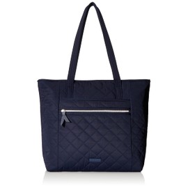 Vera Bradley Women's Performance Twill Tote Bag, Classic Navy, One Size