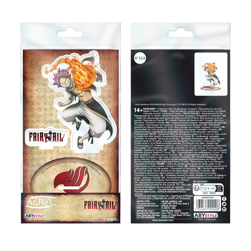 ABYSTYLE - Fairy Tail Acrylic® Natsu