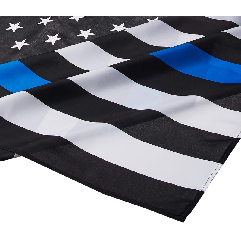 US Flag Store Thin Blue Line American Flag 3' x