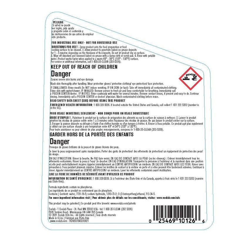 Ecolab Grease Express™ Fast Foam Degreaser