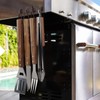 5pcs BBQ Grill Accessories Set - Stainless Steel Grilling Tools