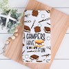 PLITI Camping Kitchen Towel Happy Camper Gift Campers Have’s More