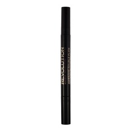 Makeup Revolution, Thick & Thin Dual Liquid Eyeliner, Liquid Eyeliner, 1ml