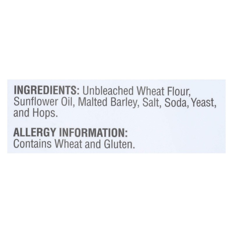 Unique Pretzel, Sourdough Craft Beer Pretzel Rings, 11 Ounce