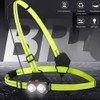 Chest Running Light LED Rechargeable Chest Light Back Warning Light