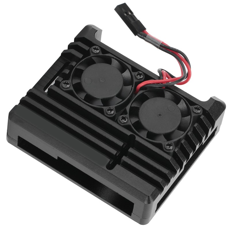 Aluminium Alloy Armor Case Kit with Dual Cooling Fan Heatsink
