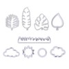 1 Set of Tropical Leaf Molds, 1 Set of Cloud