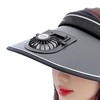 Sun Visor Hats with Fan Large Area Sun Protection Visors