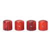 Alnicov 4PCS Guitar Wood Knobs Volume Tone Speed Control Knobs
