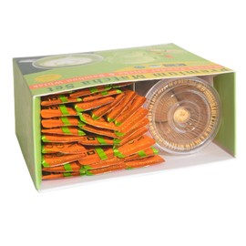 TOP ONE Mini Matcha Tea Set-Ceremonial Organic Japanese Matcha Powder with 30 Single-Serving Sticks and Handmade Bamboo Whisk