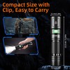 SuperFire 1000-Lumen Tactical Flashlight - Rechargeable, Zoomable LED Flashlight with