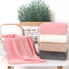 Lumimi Face Towel, Quick Drying, Set of 10, Pink, 13.8