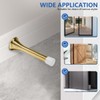 KISEER 12 Pack Spring Door Stops 3 1/4 Inch Flexible