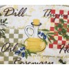 Homestyles Essentials of Cotton Valley Fabric Printed Oven Mitt (12")