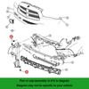 OAUTOO 25pcs Fender Liner Splash Shield Bumper Cover Fascia &