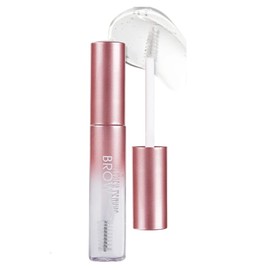 HESBUTY Eyebrow Gel, Clear Type, Strong Waterproof Eyebrow Makeup, Maintains Natural 3D Sensation, Transparent Fixer for Hair Flow, Long Lasting