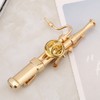 Gold Plating Copper Bassoon Musical Instrument Bassoon Brooch Pin with