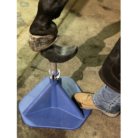 HOOF-it® Blacksmith Hoof Buck - Blue