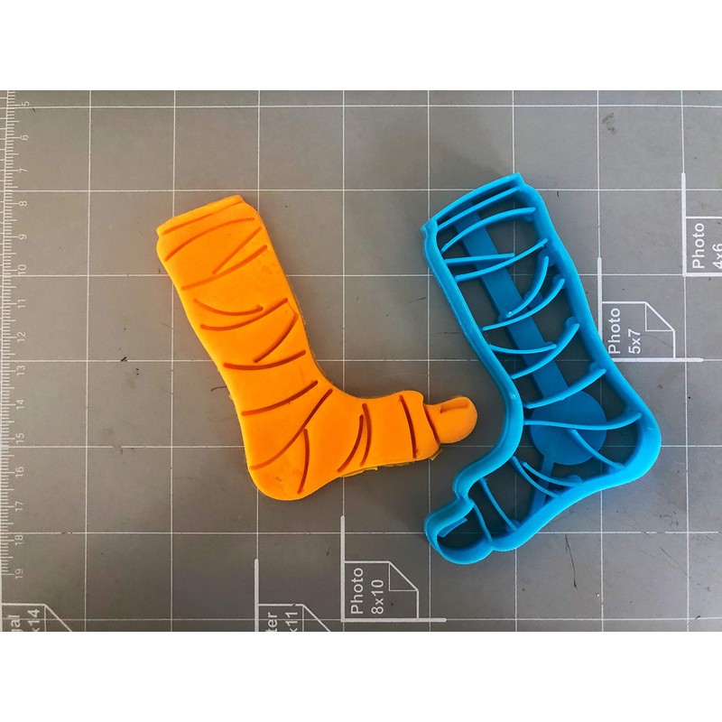 Leg Cast Cookie Cutter
