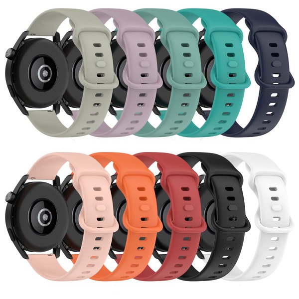 FitTurn [10 Pack Watch Bands Compatible with SUUNTO OCEAN, RACE,