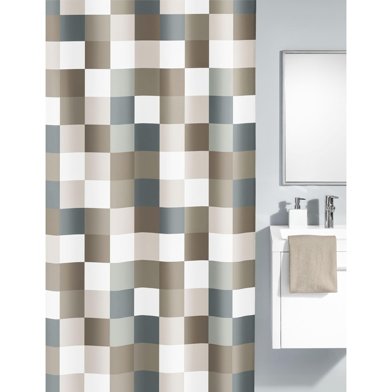 Kleine Wolke Shower Curtain, Taupe