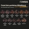 FemMas Haarfarbe Mittelblond Sand 7.7 I Professionelle Creme Haarfarbe mit