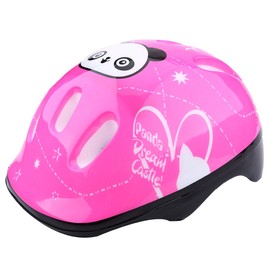 Dilwe Protective Equipment Set, 7 Pieces, Adjustable Knee Pads, Elbow Pads, Wrist Guards for Skateboard, Children, Scooter, Bicycle, 4-16 Years Old (Pink)