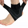 Ankle Brace Support with Malleolus Protection Left Foot Brace (265-280mm) 3ea