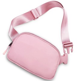 Amazerbst Fanny Pack, Everywhere Belt Bag,40 Inch Adjustable Strap for Women and Men,Waterproof