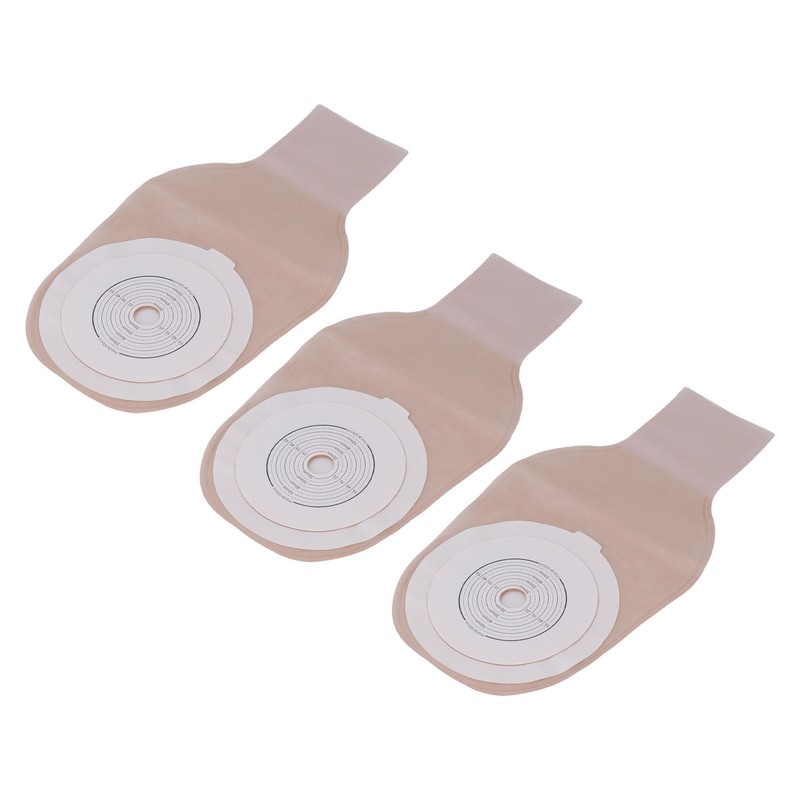 10pcs Colostomy Bags Leak Proof Safe Comfortable Portable Ostomy Pouch