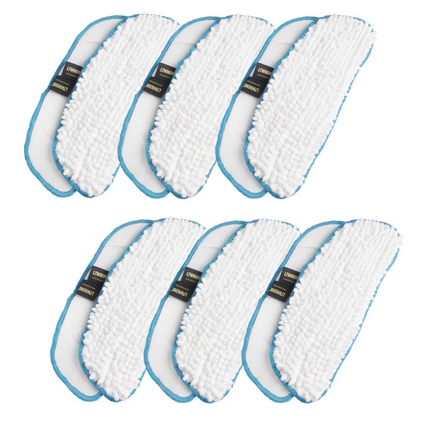 LTWHOME Coral Wet Mop Pads Suitable for Dirt Devil Steam