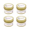 Jascaela 4 Pack Essential Oil Scented Candle Set Long-Lasting Scented