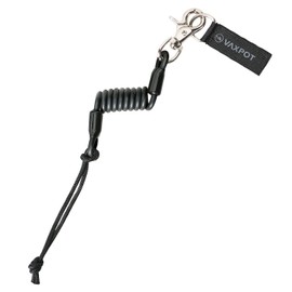 Vaxpot VA-2820 Snowboard Leash Cord with Flow Stopper for Boa Boots with Joint BLK