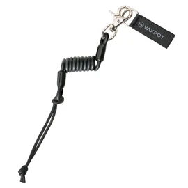 Vaxpot VA-2820 Snowboard Leash Cord with Flow Stopper for Boa Boots with Joint BLK