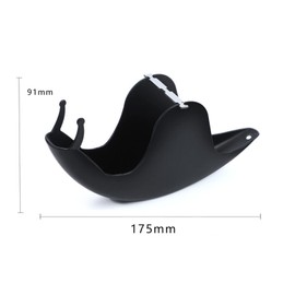 Pack of 2 snail mosquito spiral (black and white) holder, creative mosquito coil holder, mosquito coil holder, works against mosquitoes, insects, incense holder