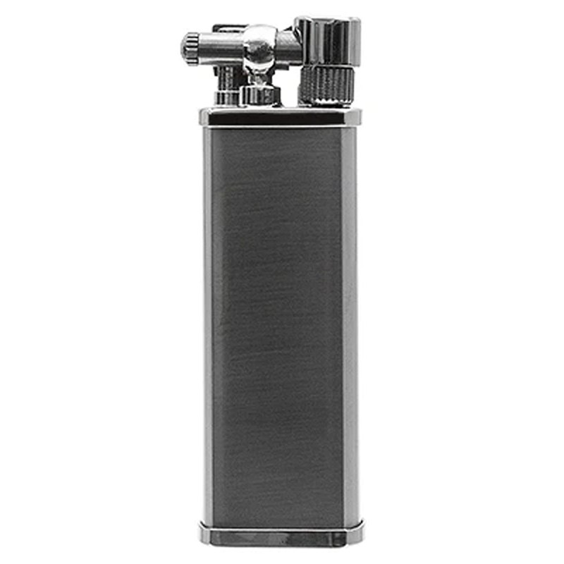 Kenshi Japanese Pipe Lighter - Refillable, Angled & Adjustable Soft-Flame,
