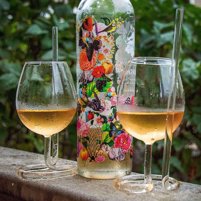 SIPSIP Wine Glass | The Wine Glass with a Straw