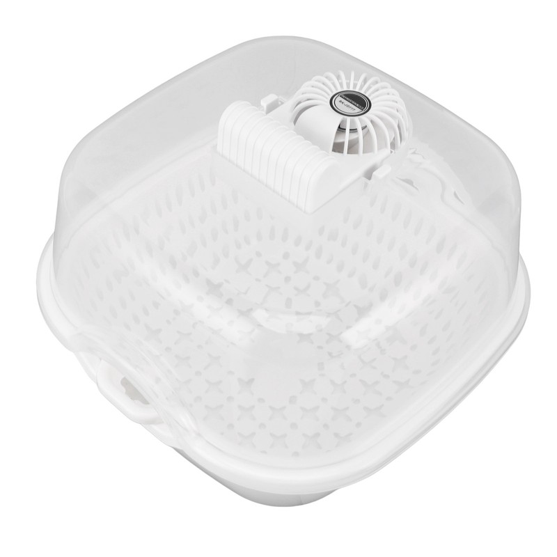 Household Defrosting Box Large Capacity Double Layer Drain Timing USB