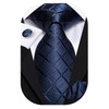 Hi-Tie Men 63inches Tie Set Extra Long Necktie Paisley Tie