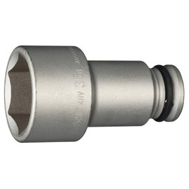 TONE Impact Long Socket 4NV-35L Insertion Angle 1/2 inch (12.7 mm) Double Side Width 1.4 inches (35 mm)
