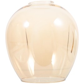 Gadpiparty Amber Clear Glass Shade, Wine Cup Shaped Glass Lamp Shades Bell Shade Lighting Fixture Glass Shade Replacement for Chandelier Pendant Light Wall Sconce
