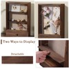 Wishtofly Shadow Box Frame 3" Deep, 11x16 Shadow Boxes Display