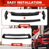 ECOTRIC Rear Trunk Spoiler Wing Compatible with 2006-2011 Honda Civic