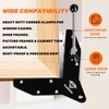 2PCS Miter Max Corner Clamp for Woodworking, Making Window Casing,